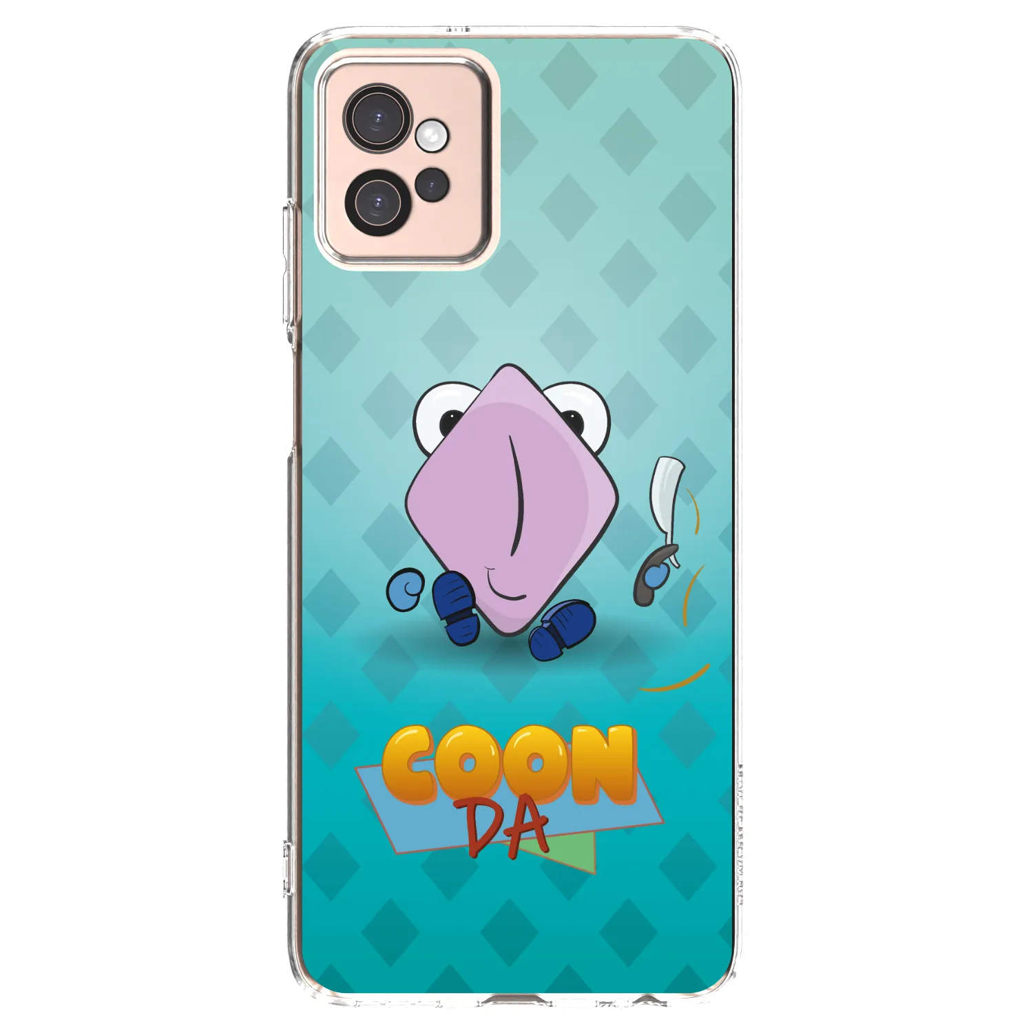 Picasee silikonový průhledný obal pro Motorola Moto G32 - COONDA holátko - světlá