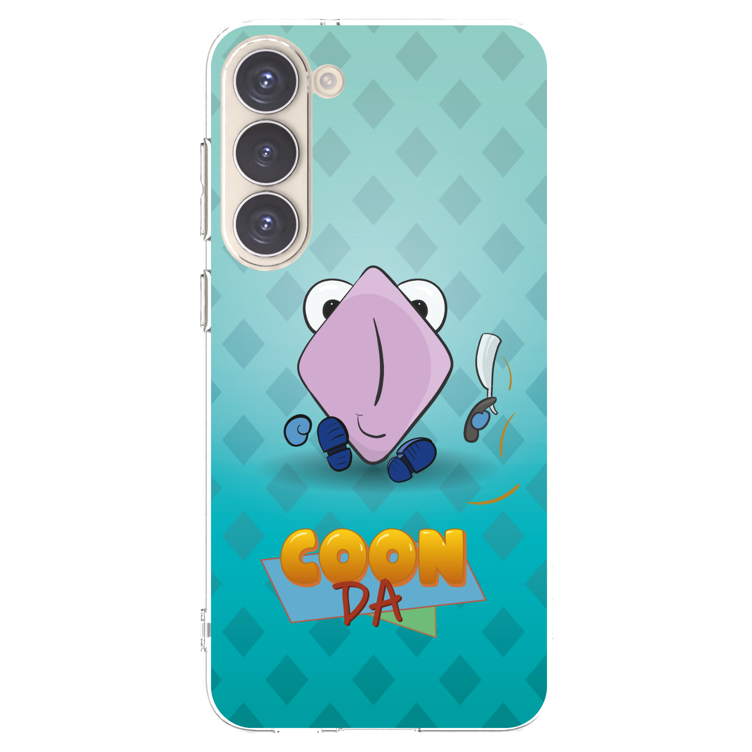 Picasee silikonový průhledný obal pro Samsung Galaxy S23+ 5G - COONDA holátko - světlá