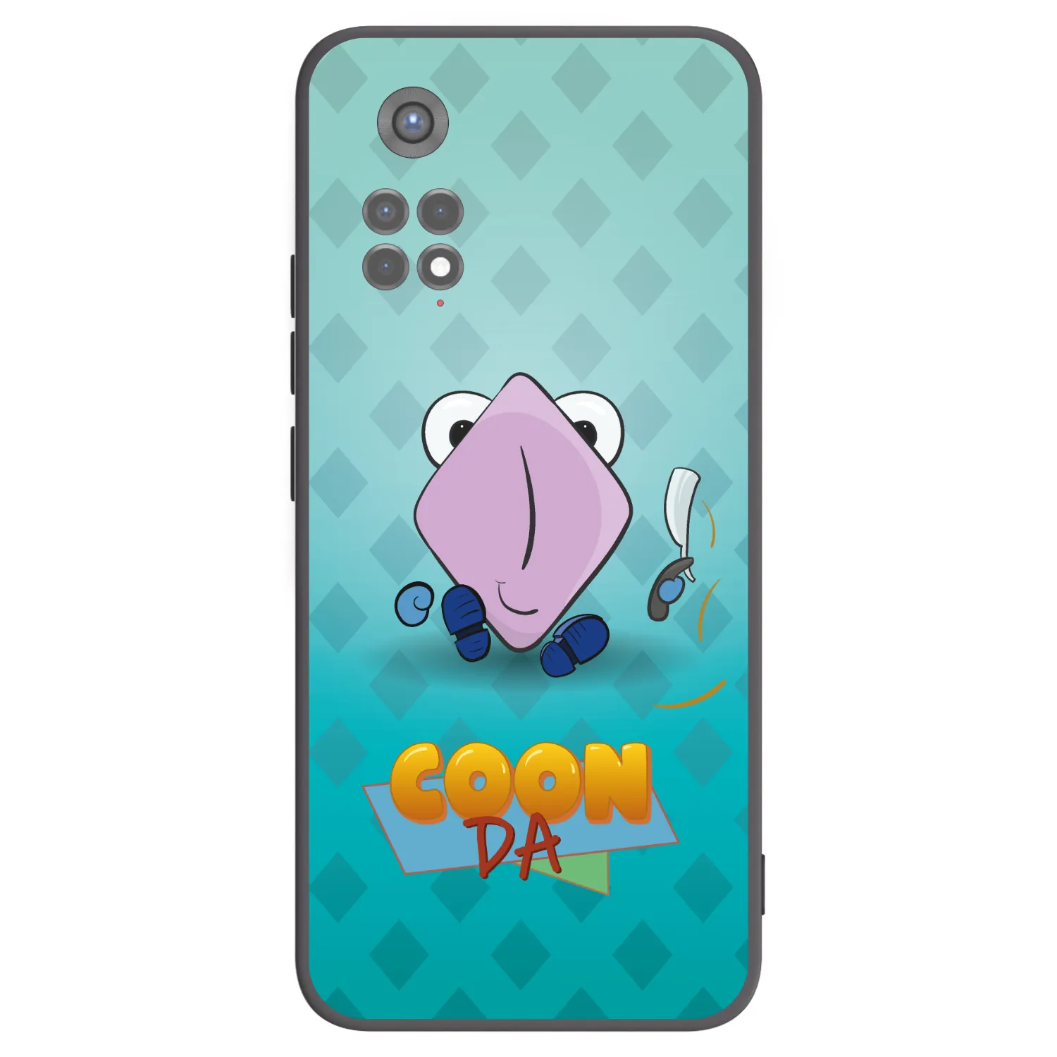 Picasee silikonový černý obal pro Xiaomi Redmi Note 11S 5G - COONDA holátko - světlá