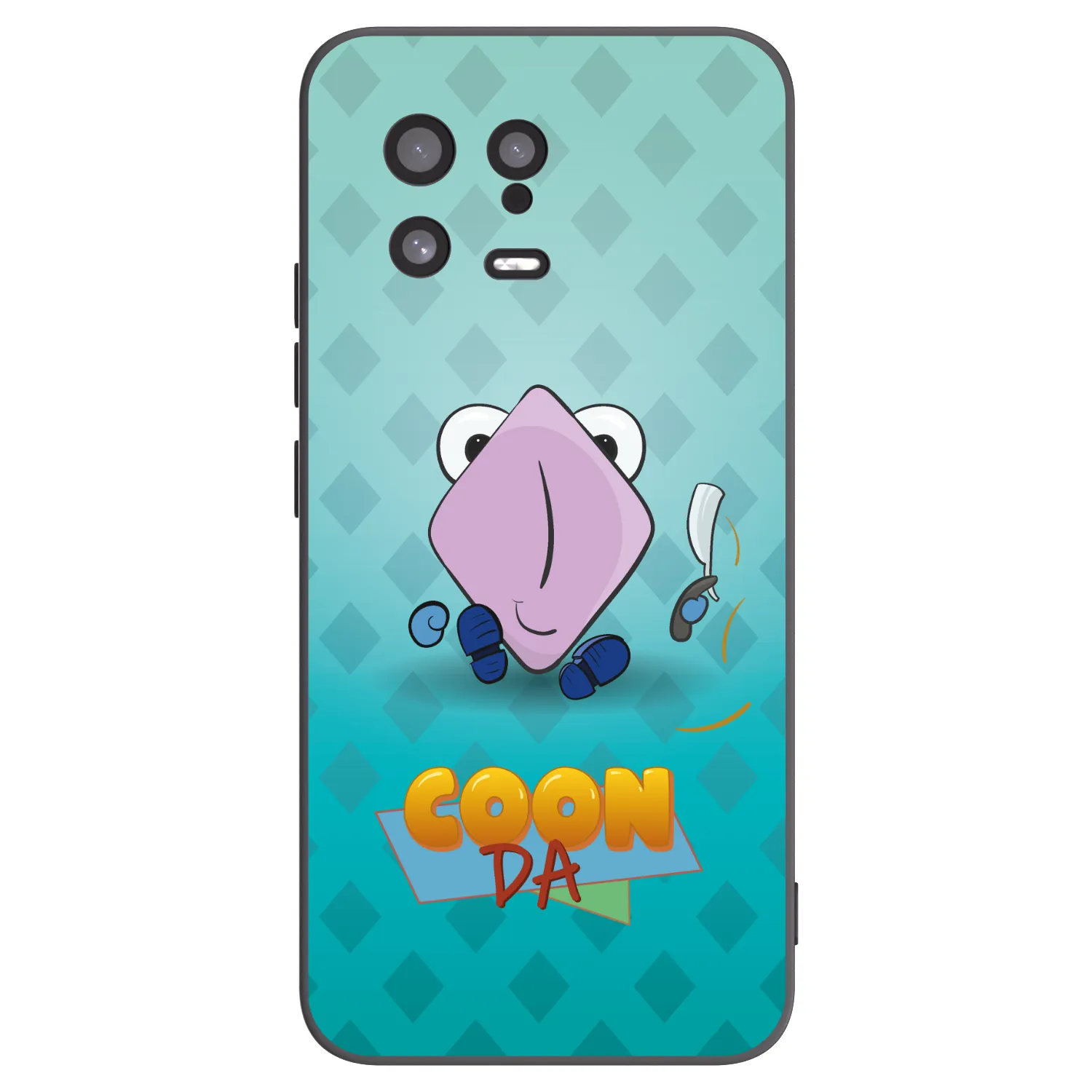 Picasee silikonový černý obal pro Xiaomi 13 - COONDA holátko - světlá