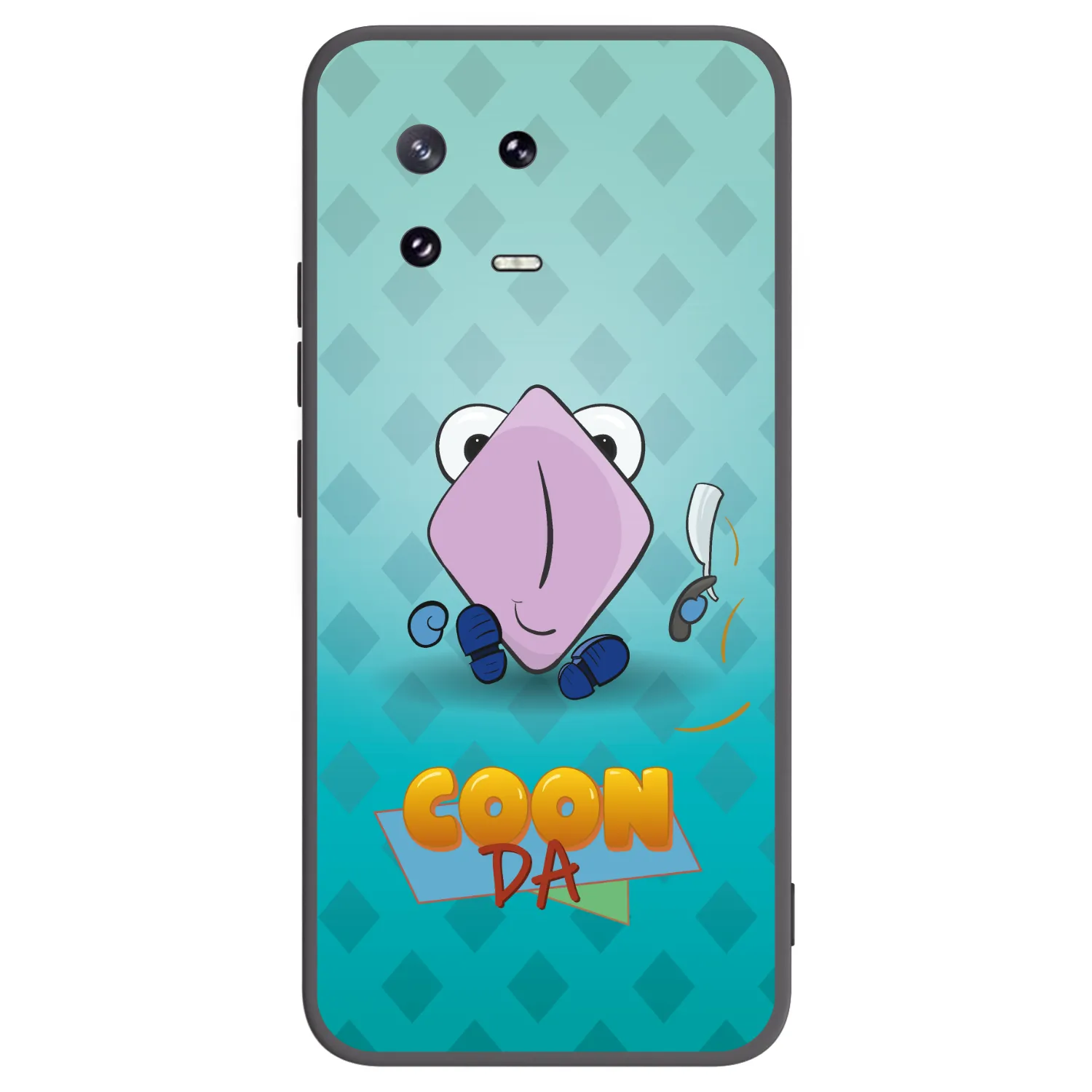 Picasee silikonový černý obal pro Xiaomi 13 Pro - COONDA holátko - světlá