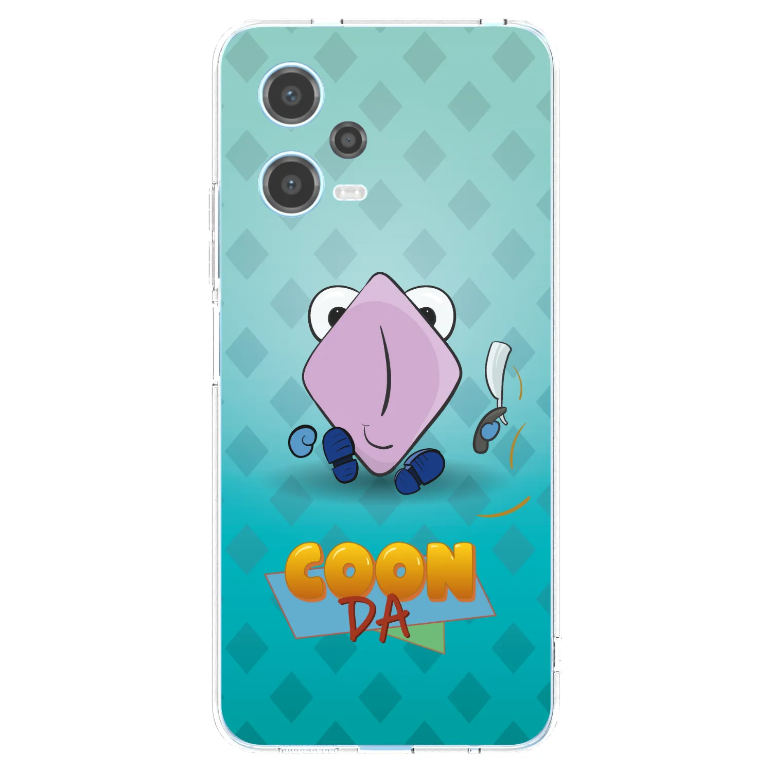 Picasee silikonový průhledný obal pro Xiaomi Redmi Note 12 5G - COONDA holátko - světlá