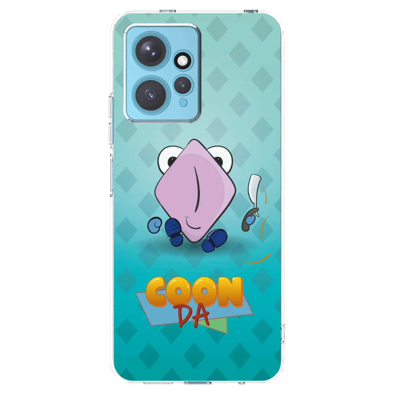Picasee silikonový průhledný obal pro Xiaomi Redmi Note 12 4G - COONDA holátko - světlá