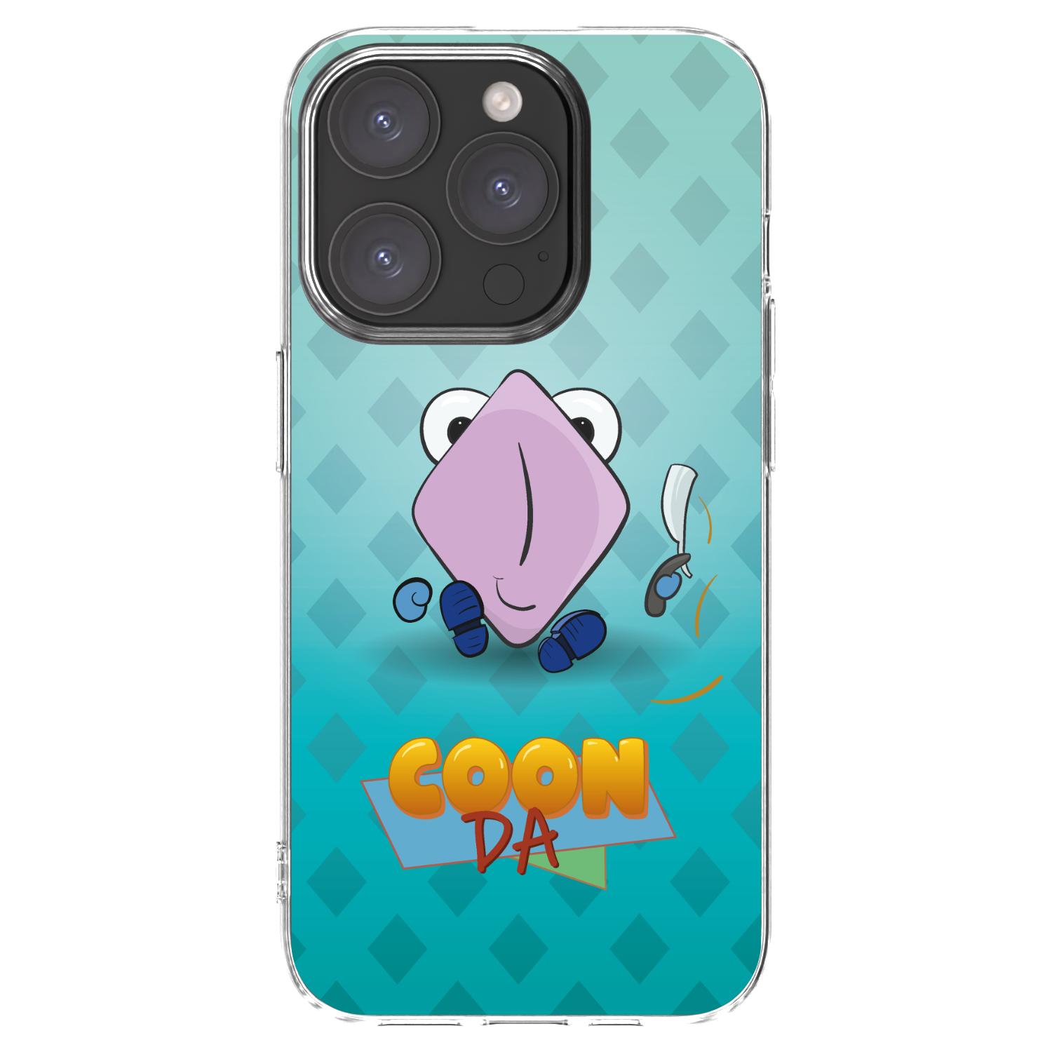 Picasee silikonový průhledný obal pro Apple iPhone 15 Pro - COONDA holátko - světlá