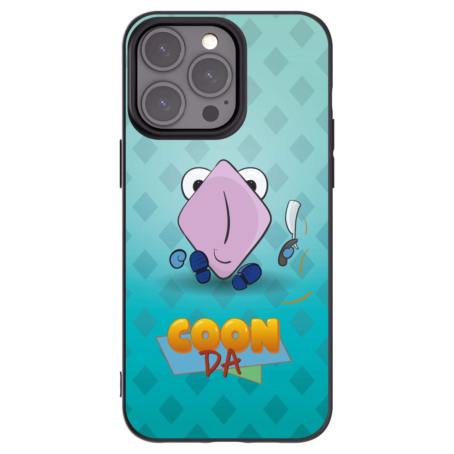 Picasee silikonový černý obal pro Apple iPhone 15 Pro Max - COONDA holátko - světlá