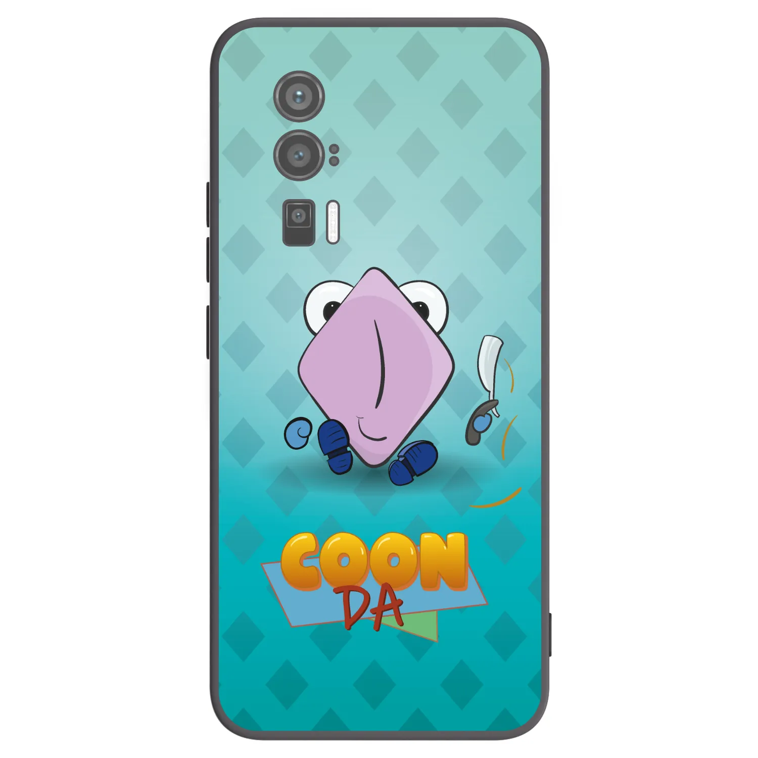 Picasee silikonový černý obal pro Xiaomi Poco F5 Pro 5G - COONDA holátko - světlá