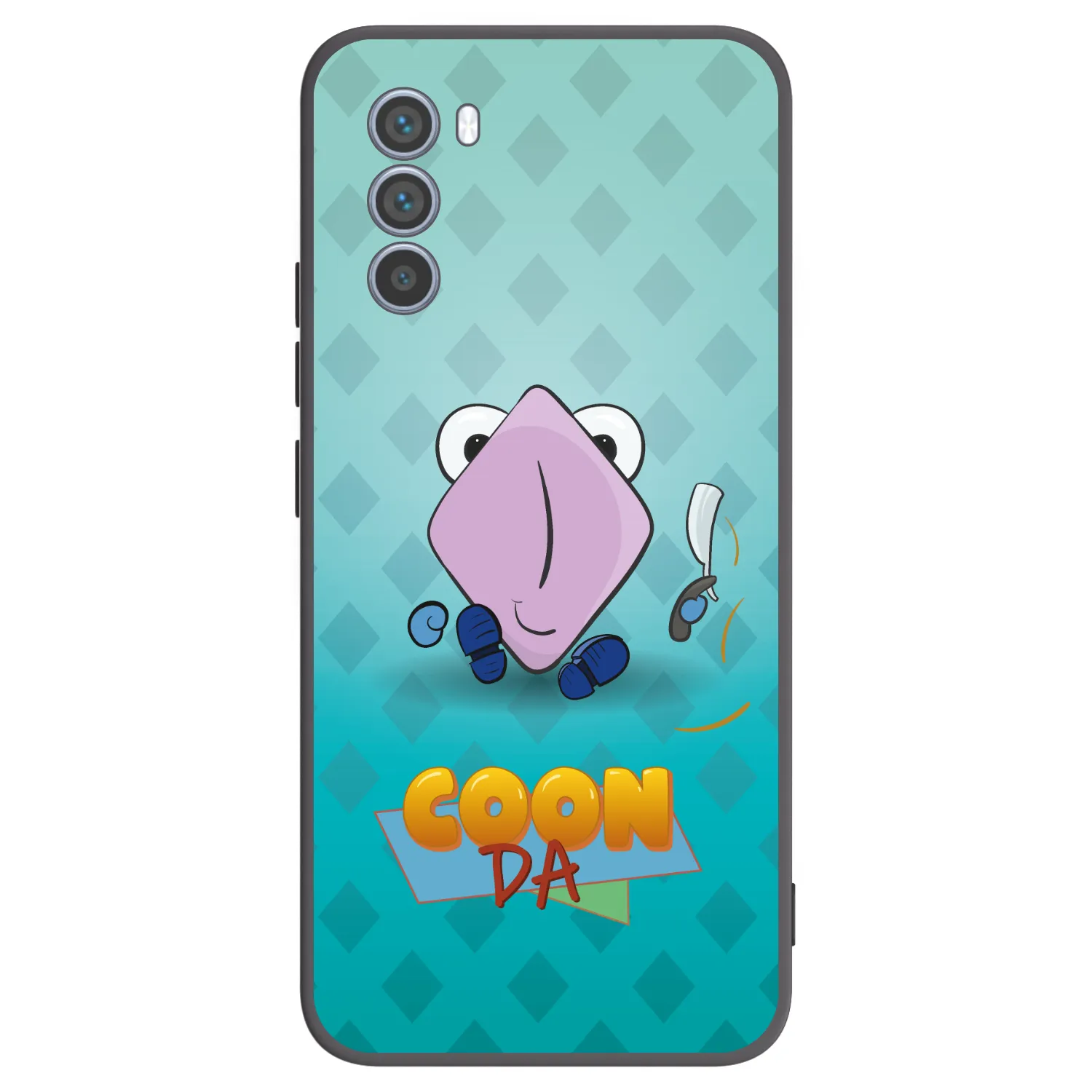 Picasee silikonový černý obal pro Motorola Moto G62 - COONDA holátko - světlá