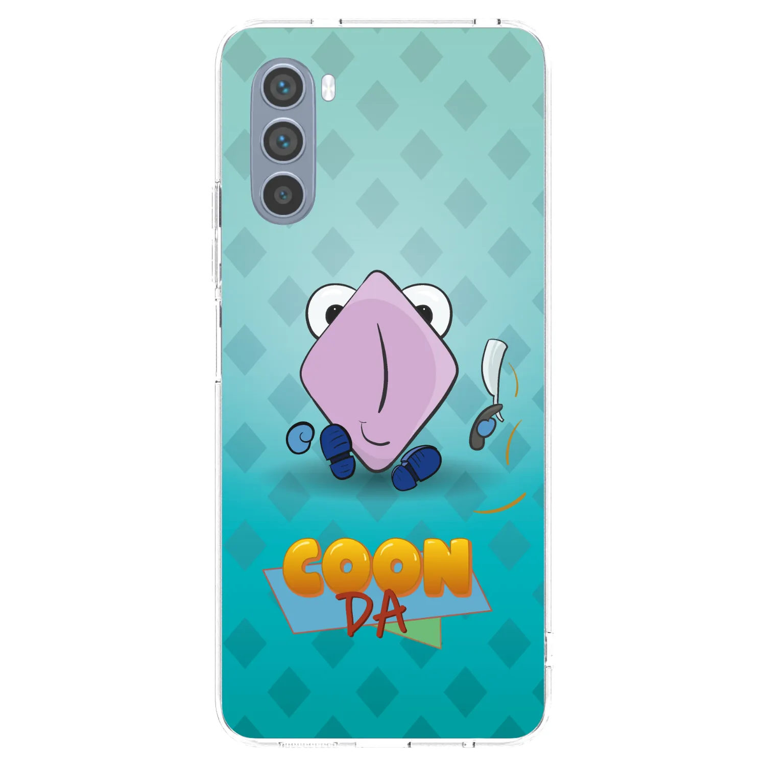 Picasee silikonový průhledný obal pro Motorola Moto G62 - COONDA holátko - světlá