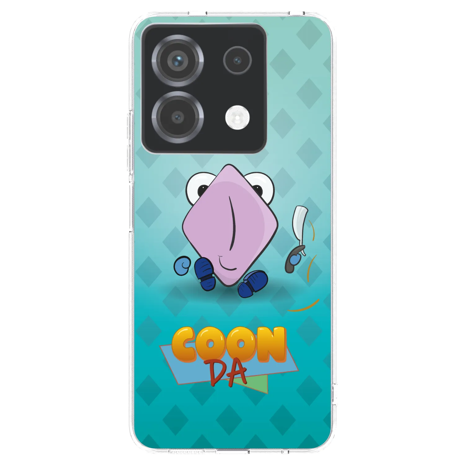 Picasee silikonový průhledný obal pro Xiaomi Poco X6 - COONDA holátko - světlá