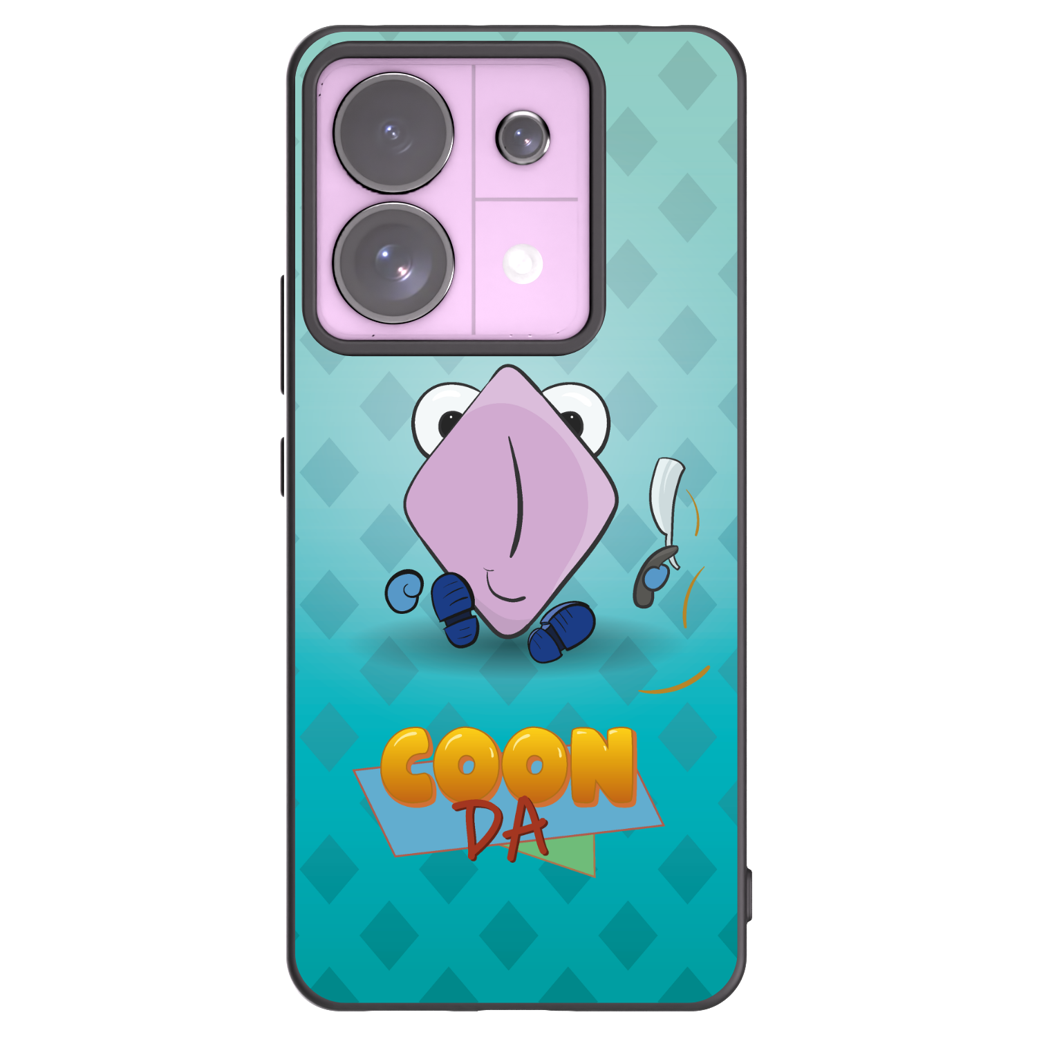 Picasee silikonový černý obal pro Xiaomi Redmi Note 13 Pro 5G - COONDA holátko - světlá