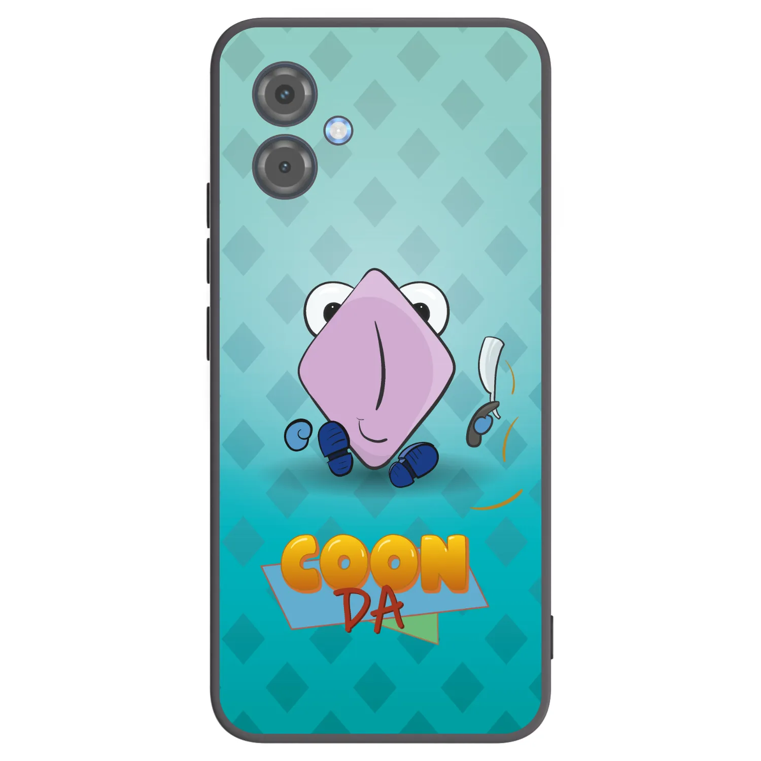 Picasee silikonový černý obal pro Motorola Moto G14 - COONDA holátko - světlá