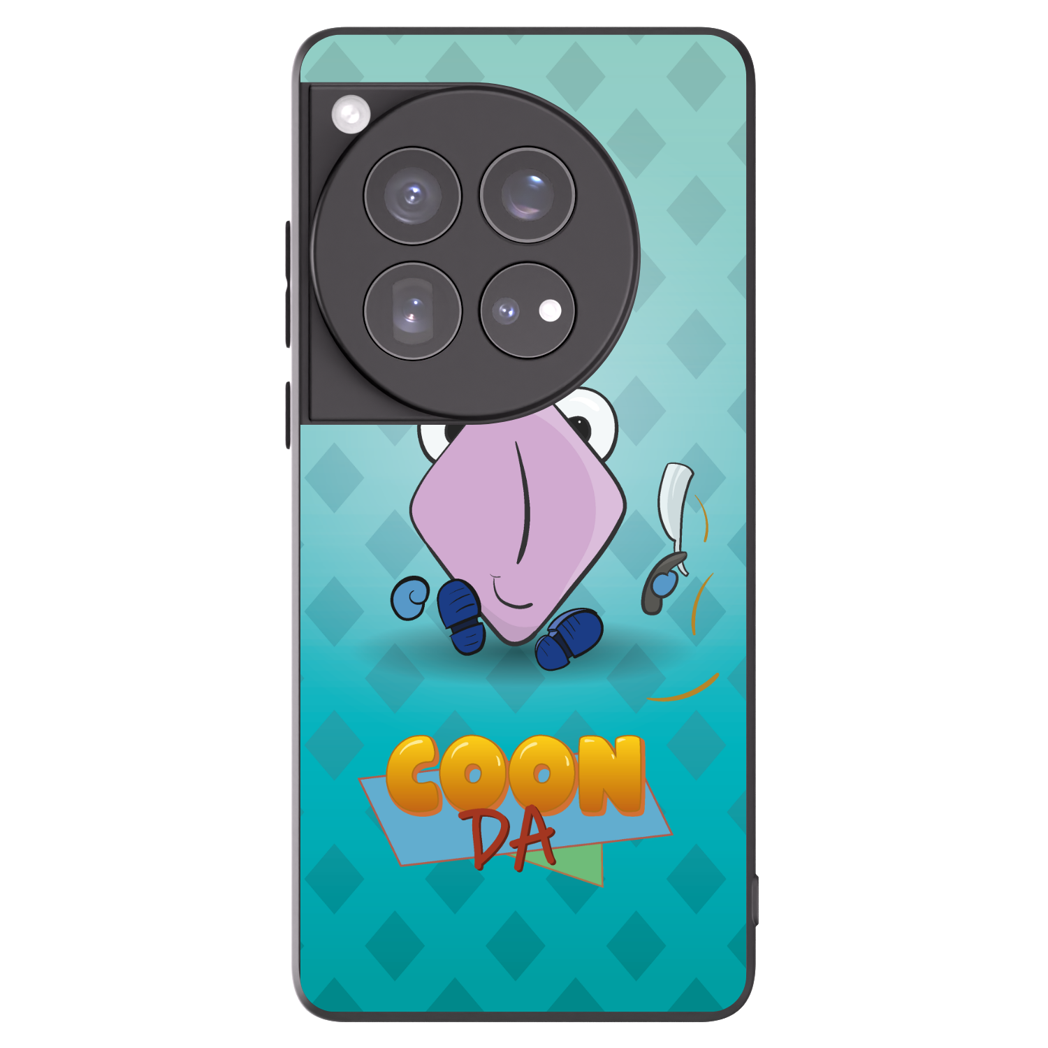 Picasee silikonový černý obal pro OnePlus 12 5G - COONDA holátko - světlá