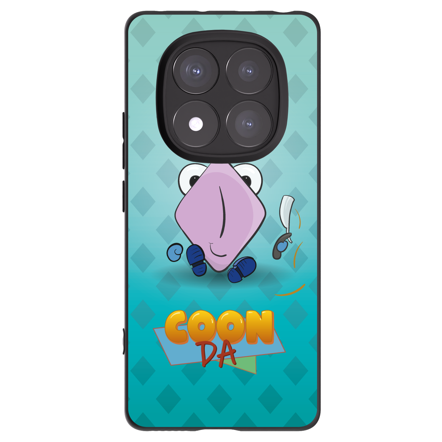 Picasee silikonový černý obal pro Xiaomi Redmi Note 14 Pro 5G - COONDA holátko - světlá