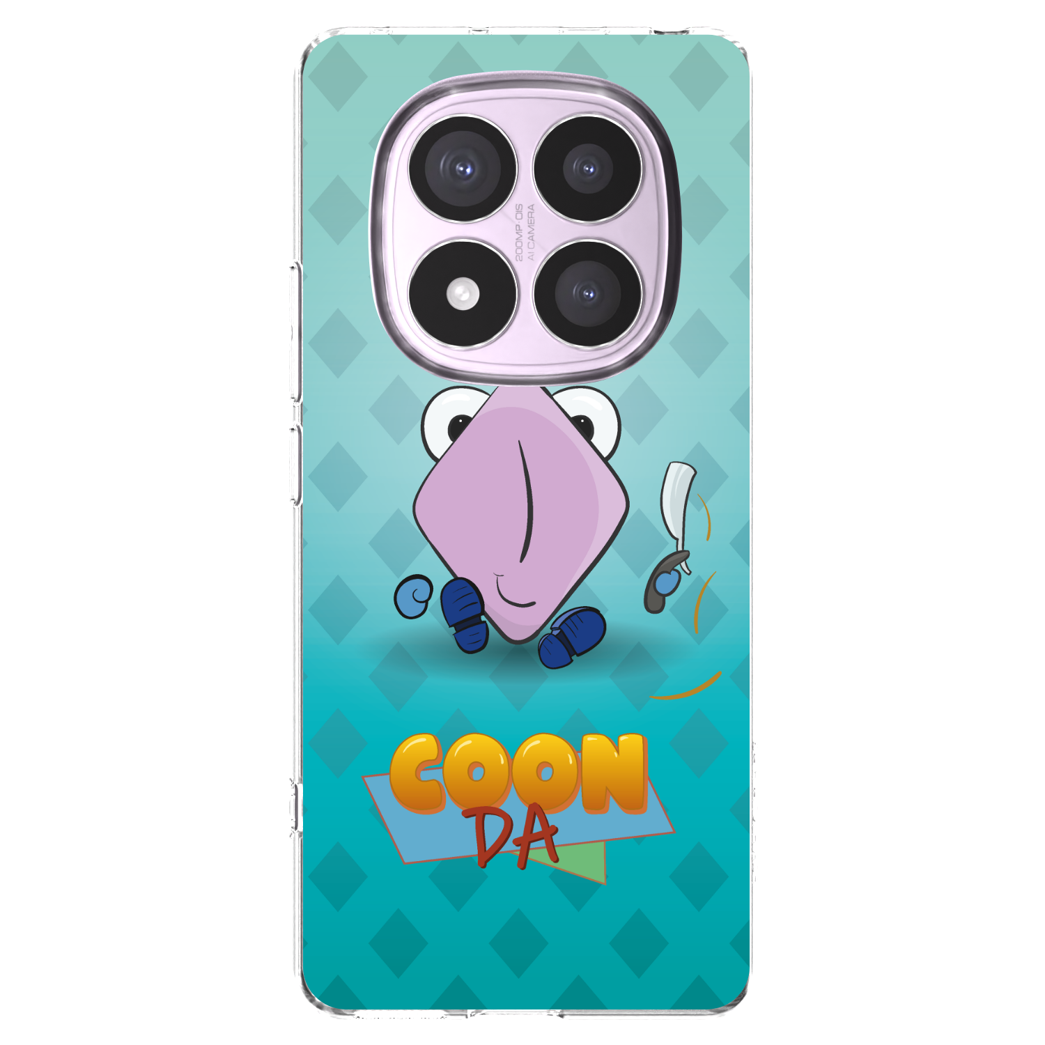 Picasee silikonový průhledný obal pro Xiaomi Redmi Note 14 Pro 5G - COONDA holátko - světlá