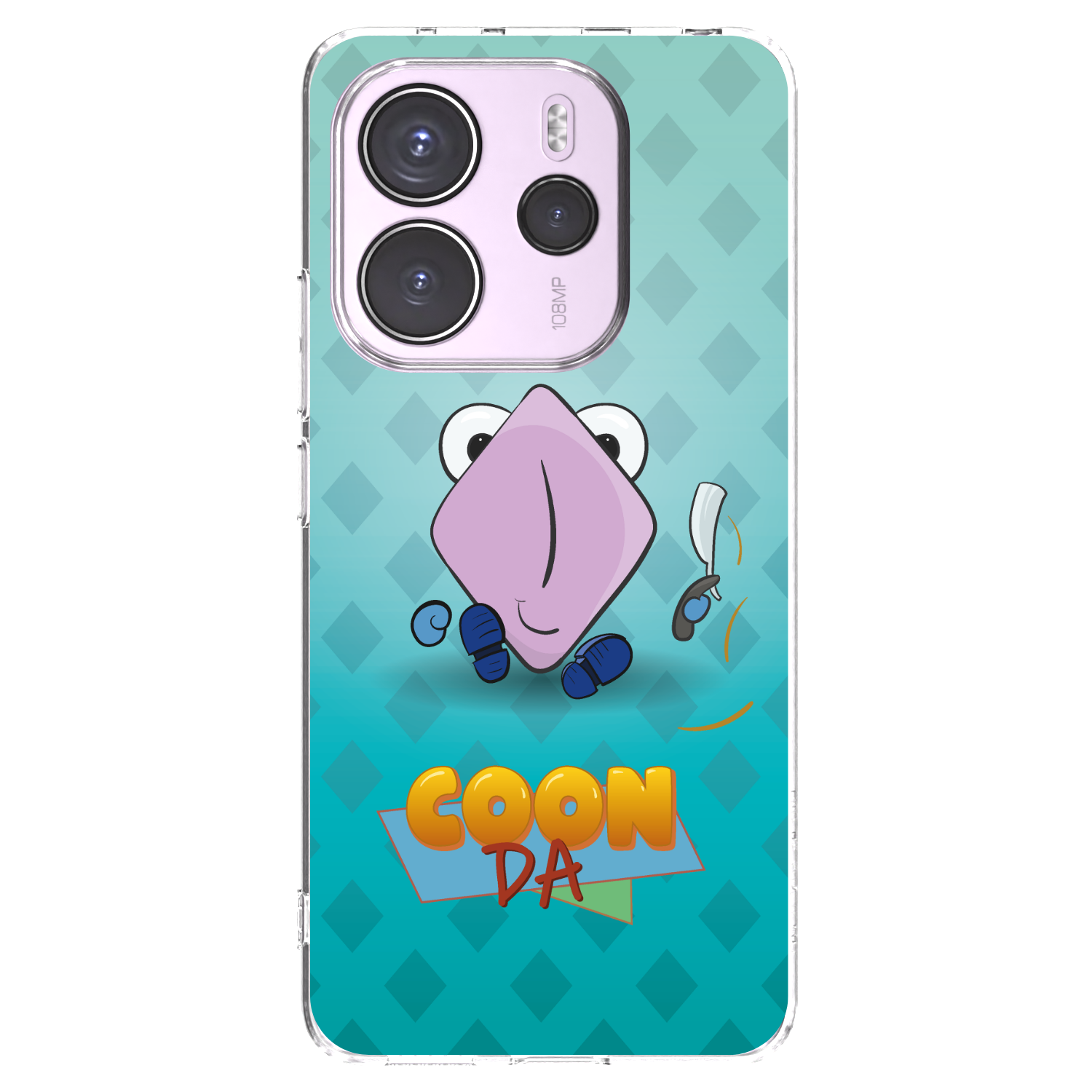 Picasee silikonový průhledný obal pro Xiaomi Redmi Note 14 4G - COONDA holátko - světlá