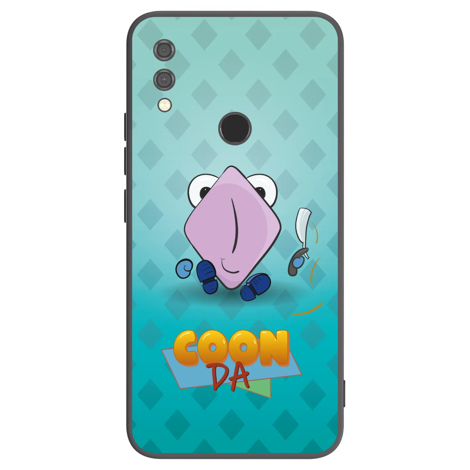 Picasee silikonový černý obal pro Xiaomi Redmi Note 7 - COONDA holátko - světlá