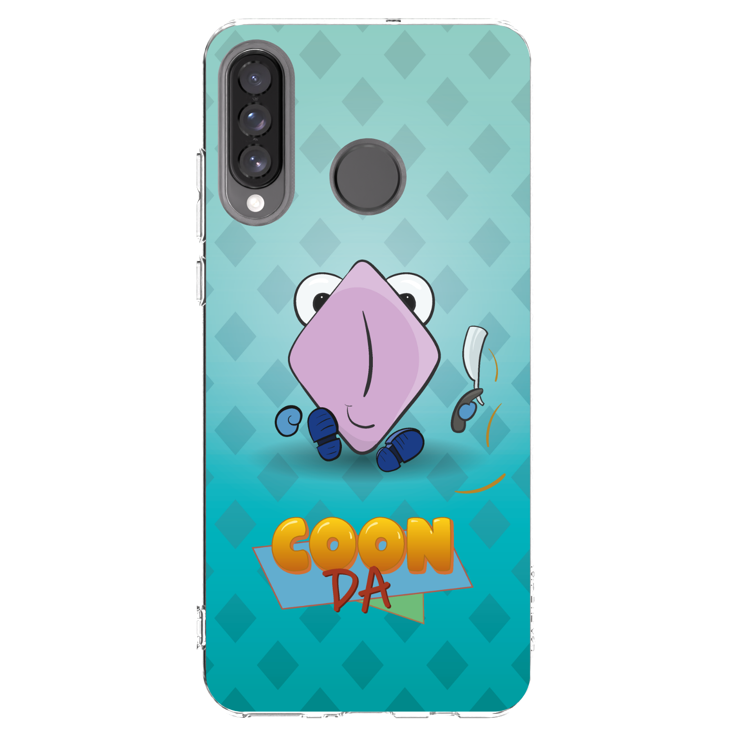 Picasee silikonový průhledný obal pro Huawei P30 Lite - COONDA holátko - světlá