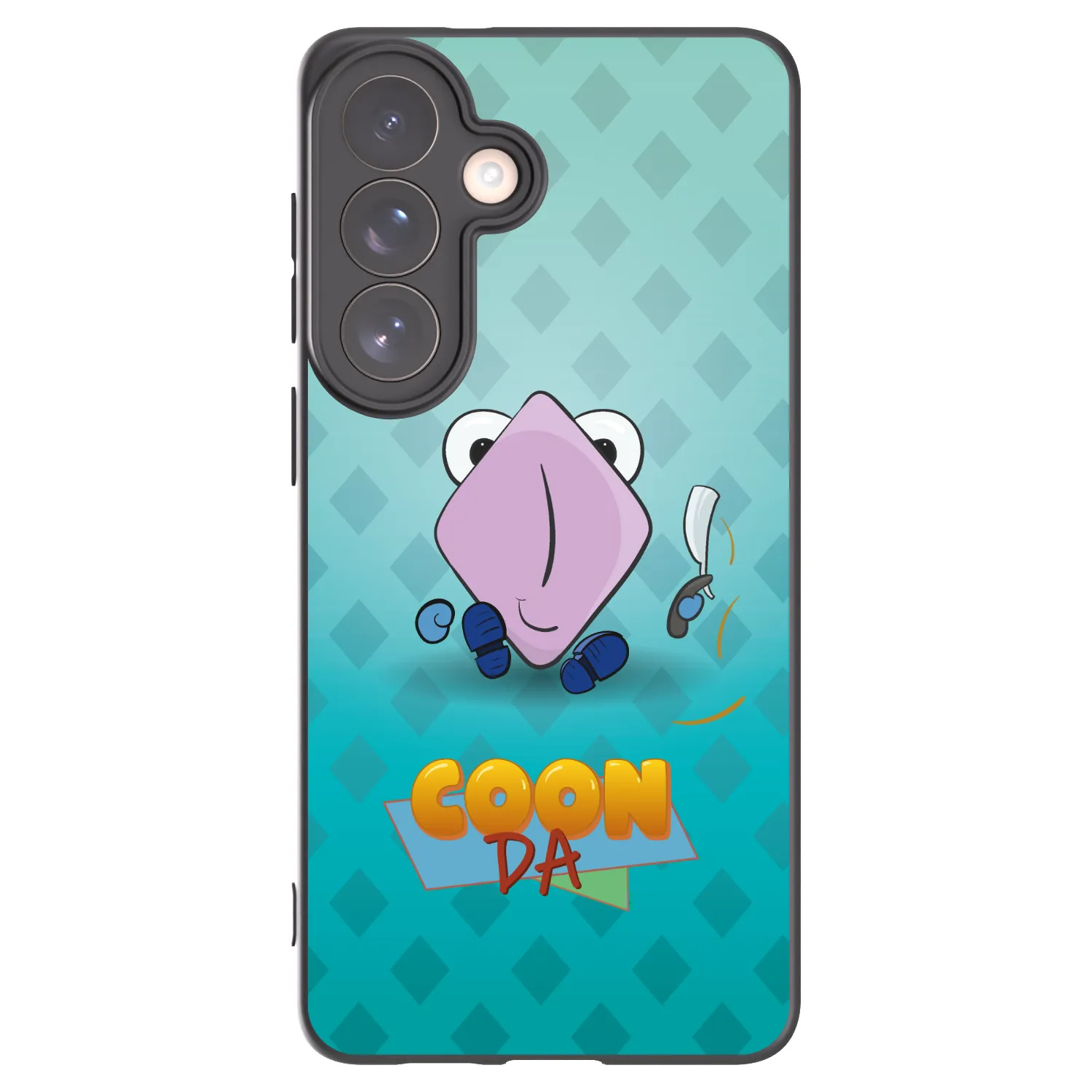 Picasee silikonový černý obal pro Samsung Galaxy S26+ - COONDA holátko - světlá