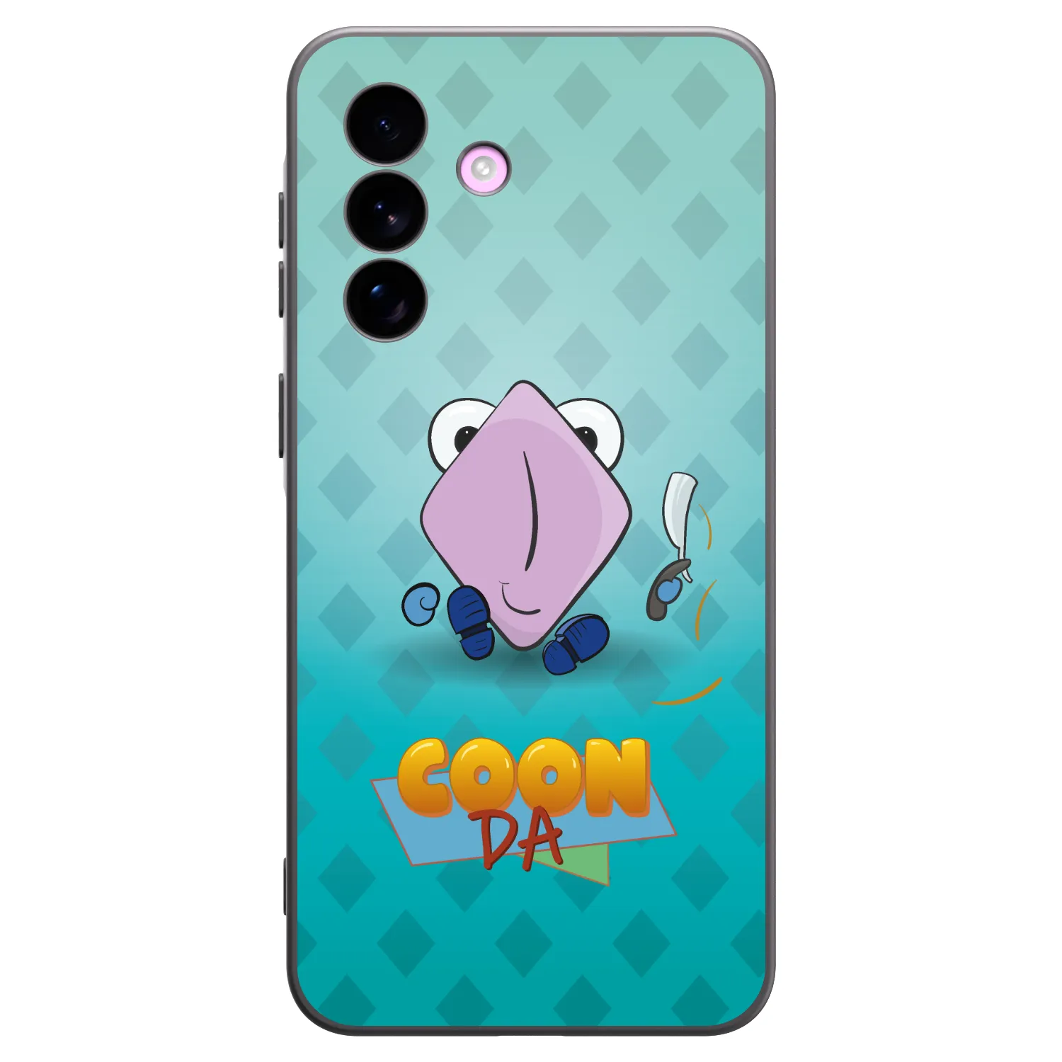 Picasee silikonový černý obal pro Samsung Galaxy A57 5G - COONDA holátko - světlá