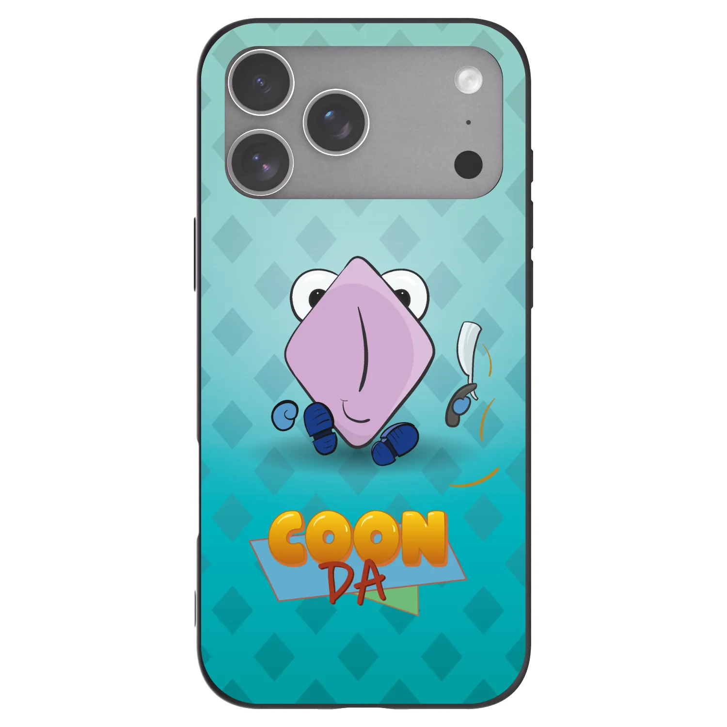 Picasee silikonový černý obal pro Apple iPhone 18 Pro Max - COONDA holátko - světlá
