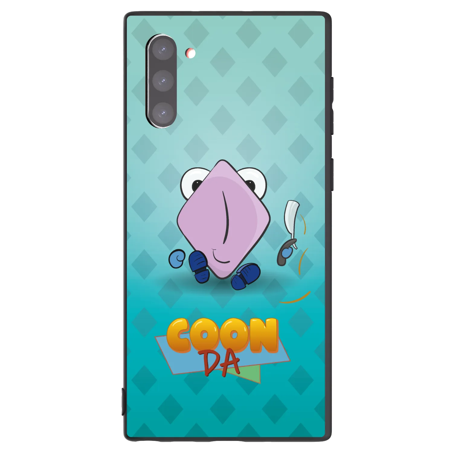 Picasee silikonový černý obal pro Samsung Galaxy Note 10 N970F - COONDA holátko - světlá