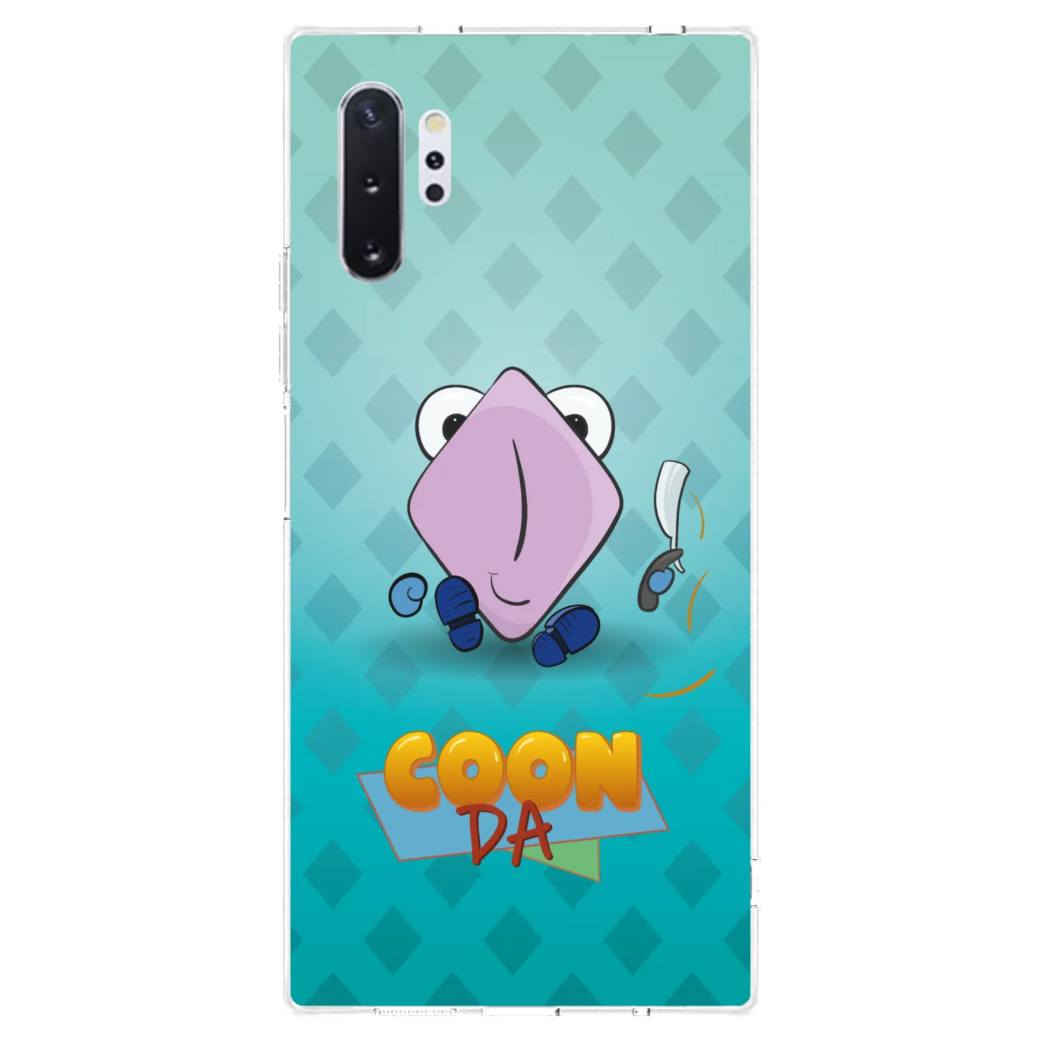 Picasee silikonový průhledný obal pro Samsung Galaxy Note 10+ N975F - COONDA holátko - světlá