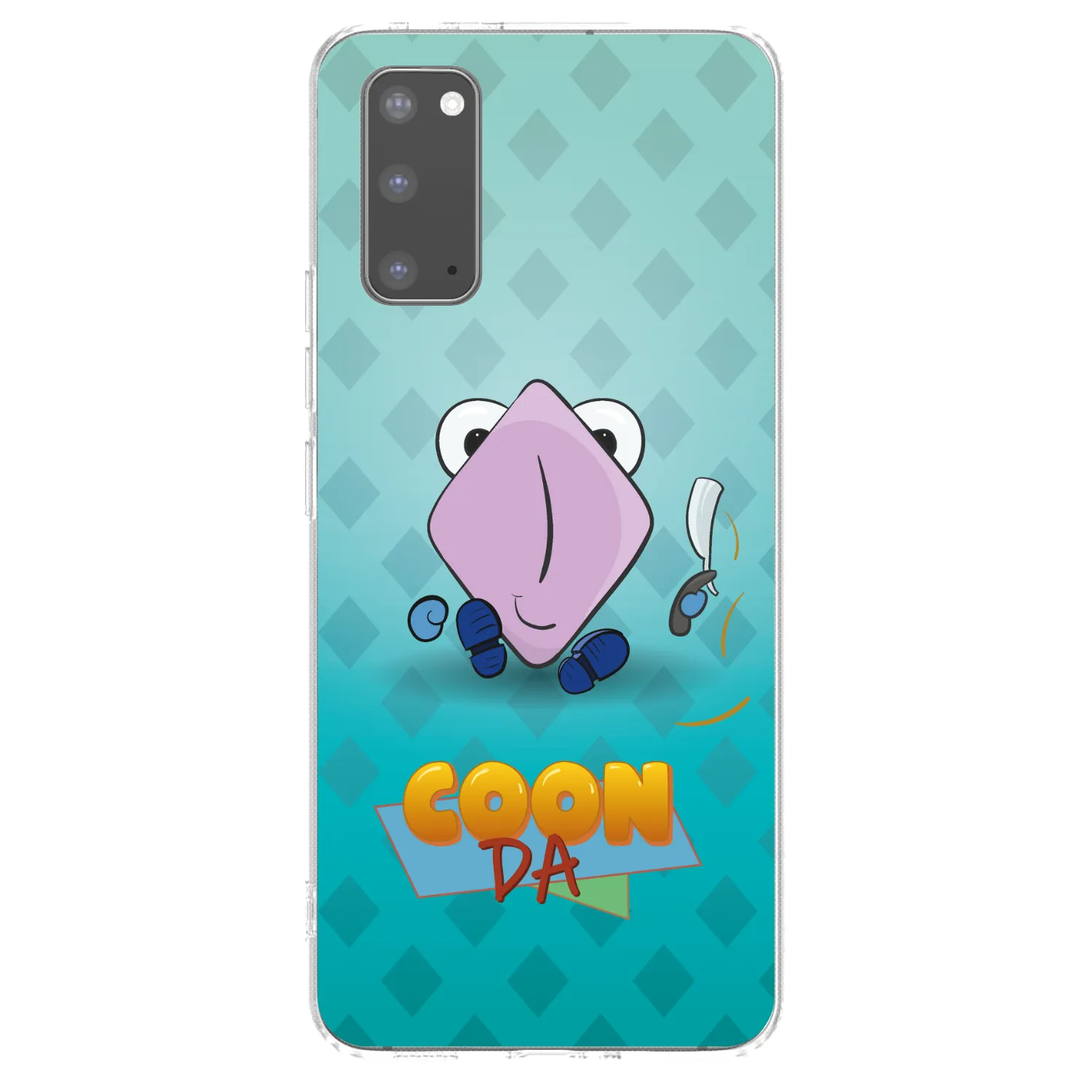 Picasee silikonový průhledný obal pro Samsung Galaxy S20 G980F - COONDA holátko - světlá