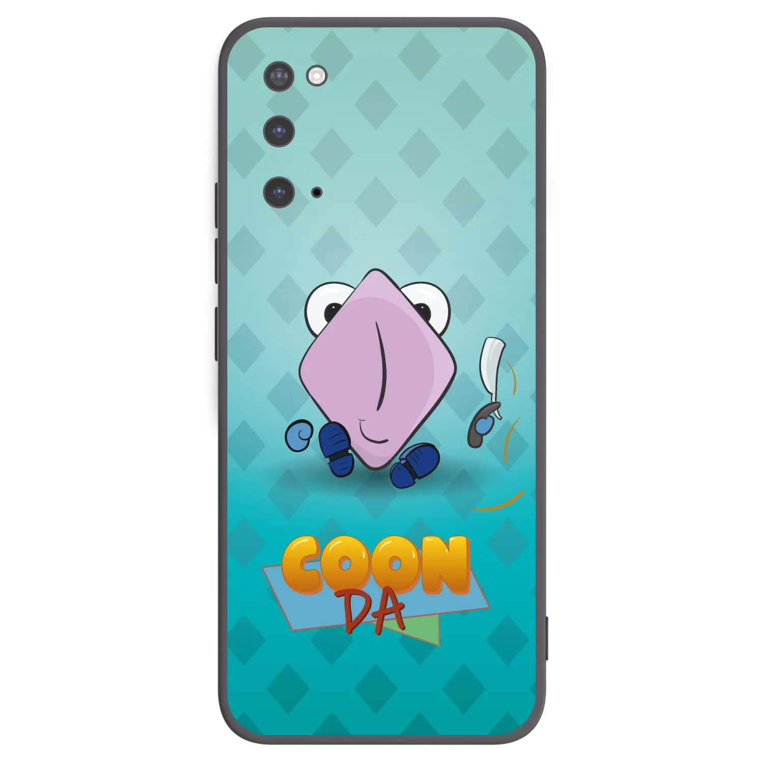 Picasee silikonový černý obal pro Samsung Galaxy S20 G980F - COONDA holátko - světlá
