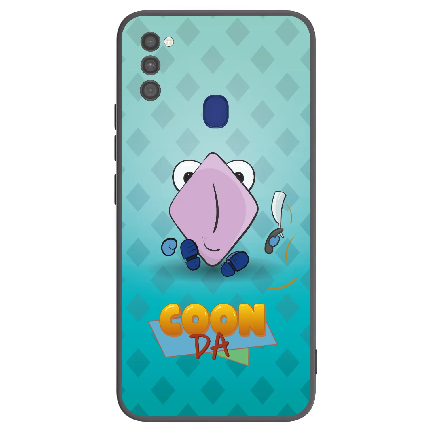 Picasee silikonový černý obal pro Samsung Galaxy M21 M215F - COONDA holátko - světlá