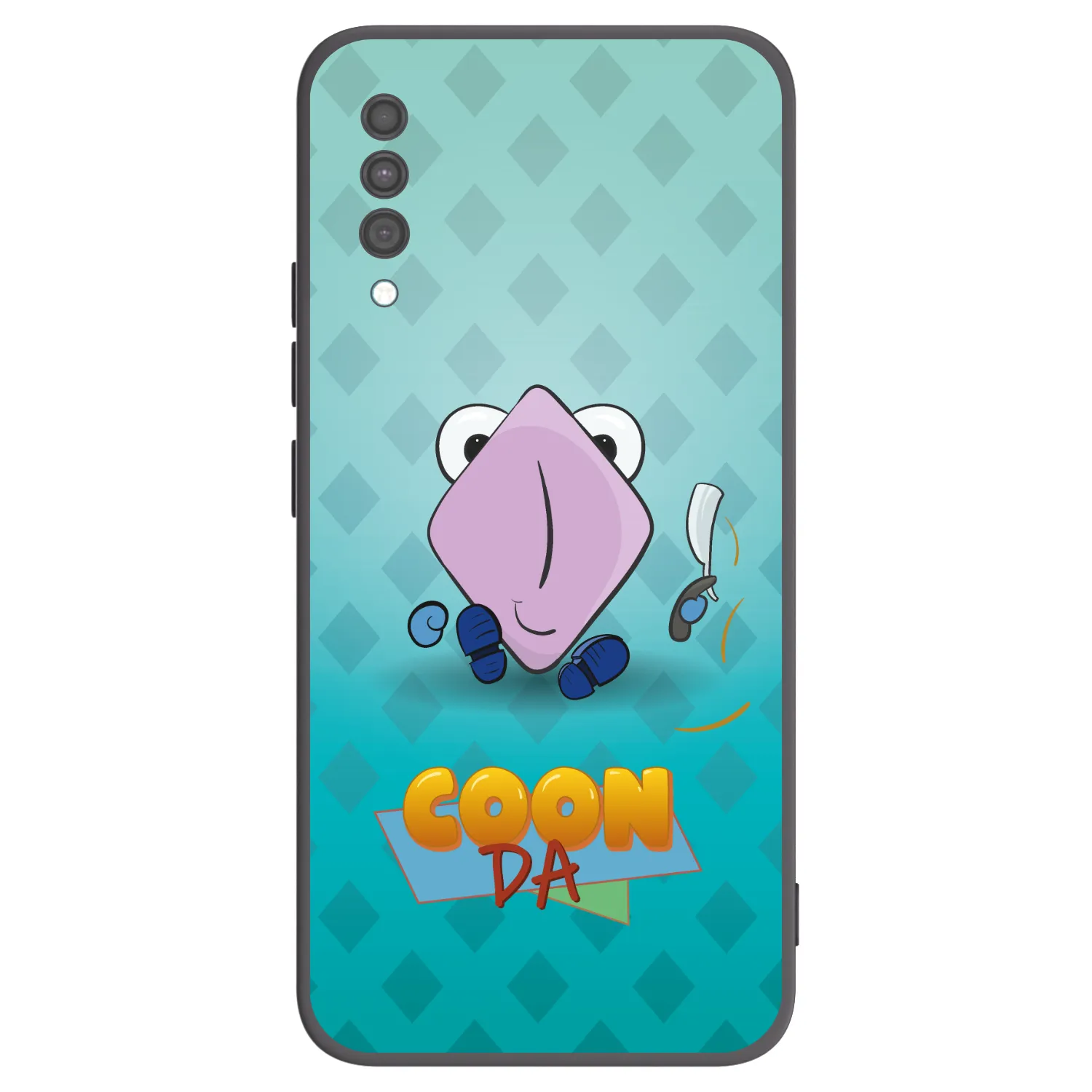 Picasee silikonový černý obal pro Samsung Galaxy A30s A307F - COONDA holátko - světlá