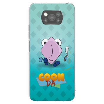Picasee silikonový černý obal pro Xiaomi Poco X3 - COONDA holátko - světlá