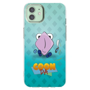 Picasee silikonový průhledný obal pro Apple iPhone 12 - COONDA holátko - světlá