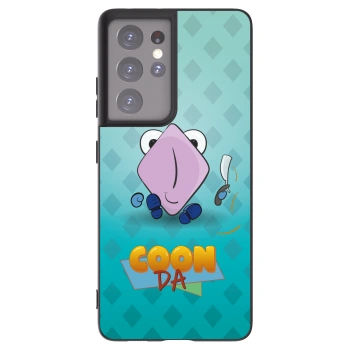 Picasee silikonový černý obal pro Samsung Galaxy S21 Ultra 5G G998B - COONDA holátko - světlá