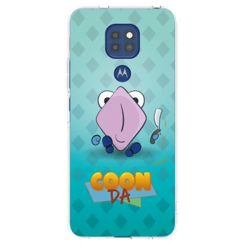 Picasee silikonový průhledný obal pro Motorola Moto G9 Play - COONDA holátko - světlá