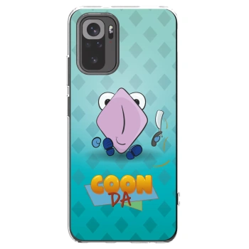 Picasee silikonový průhledný obal pro Xiaomi Redmi Note 10 - COONDA holátko - světlá