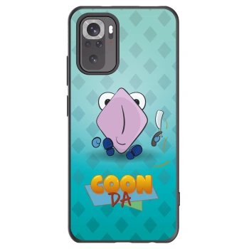 Picasee silikonový černý obal pro Xiaomi Redmi Note 10 - COONDA holátko - světlá