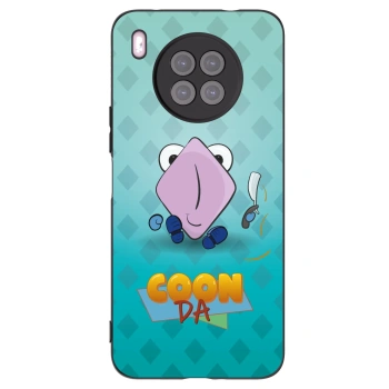 Picasee silikonový černý obal pro Huawei Nova 8i - COONDA holátko - světlá