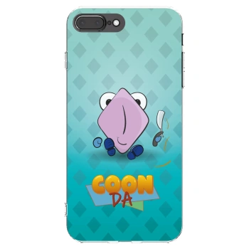 Picasee silikonový průhledný obal pro Apple iPhone 7 Plus - COONDA holátko - světlá