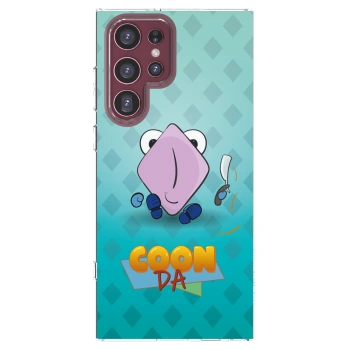 Picasee silikonový průhledný obal pro Samsung Galaxy S22 Ultra 5G - COONDA holátko - světlá