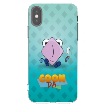 Picasee silikonový průhledný obal pro Apple iPhone X/XS - COONDA holátko - světlá