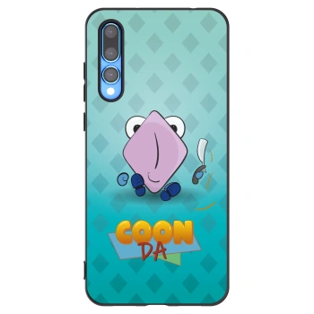 Picasee silikonový černý obal pro Huawei P20 Pro - COONDA holátko - světlá