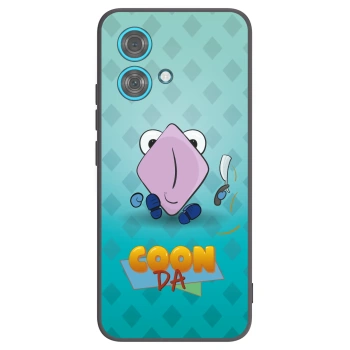 Picasee silikonový černý obal pro Motorola Edge 40 Neo - COONDA holátko - světlá