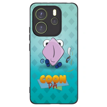 Picasee silikonový černý obal pro Xiaomi Redmi Note 14 4G - COONDA holátko - světlá
