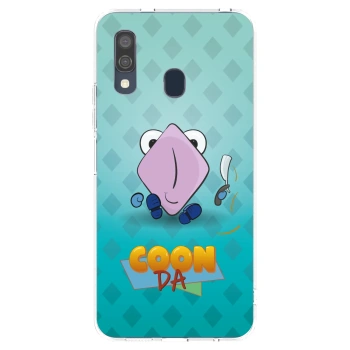 Picasee silikonový průhledný obal pro Samsung Galaxy A40 A405F - COONDA holátko - světlá