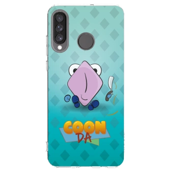 Picasee silikonový průhledný obal pro Huawei P30 Lite - COONDA holátko - světlá
