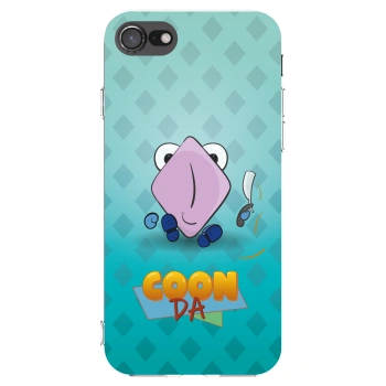 Picasee silikonový průhledný obal pro Apple iPhone 8 - COONDA holátko - světlá