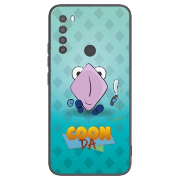 Picasee silikonový černý obal pro Xiaomi Redmi Note 8 - COONDA holátko - světlá