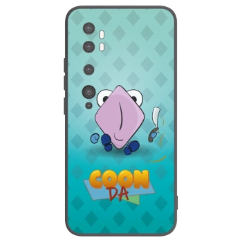 Picasee silikonový černý obal pro Xiaomi Mi Note 10 (Pro) - COONDA holátko - světlá
