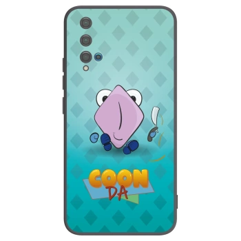 Picasee silikonový černý obal pro Huawei Nova 5T - COONDA holátko - světlá