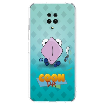 Picasee silikonový průhledný obal pro Xiaomi Redmi Note 9 Pro - COONDA holátko - světlá